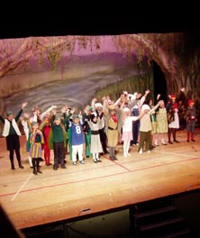 From the Ursuline School Production of Richard Felnagle and John Mucci's musical, Another Tortoise, Another Hare